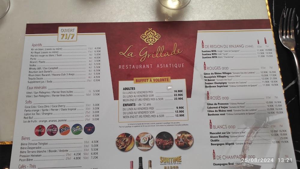 La Grillade - Menu Image 2
